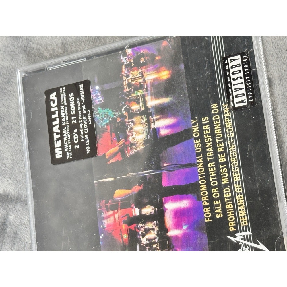 METALLICA S&M 2 Discs Promo CD 1999 Elektra w/ San Francisco Symphony Orchestra - Picture 4 of 11